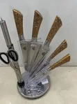 Ingantacciyar Saitin Wukake 8 na Bakin Karfe don Dafa Abinci - 4