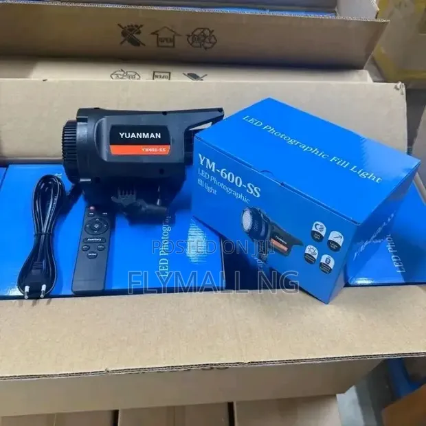 YM-600-SS Ci Gaba Da Hasken LED Na Bidiyo Da Fitar Da Hoto - 1