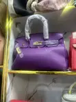 Hermes Handbag - Purple - 1