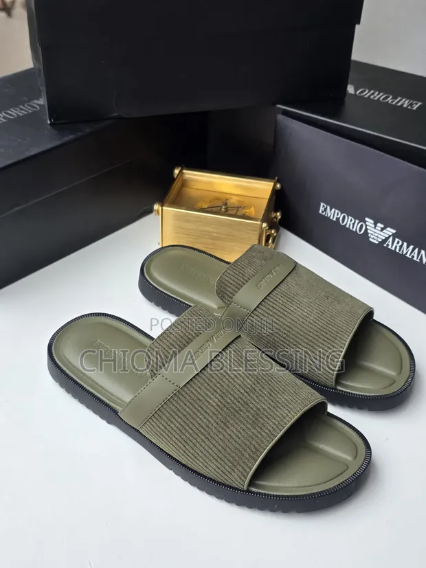 Emporio Armani Slippers - Brand New - 1