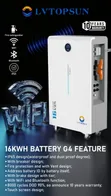 LVTOPSUN G4 16kWh Baturiya Lithium - Garanti Shekaru 10 - 1