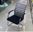 Brand New White and Black Office Visitors Chair - 3