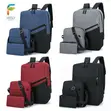 3-in-1 Premium Laptop Backpack Set - 4
