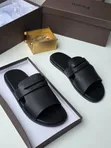 Pedro Men's Slippers - Black - 1