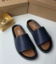 Zara Men's Blue Rubber Cover Slippers - Size 40-46 - 1