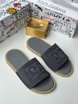 Dolce & Gabbana Men's Suede Slippers - Gray - 2