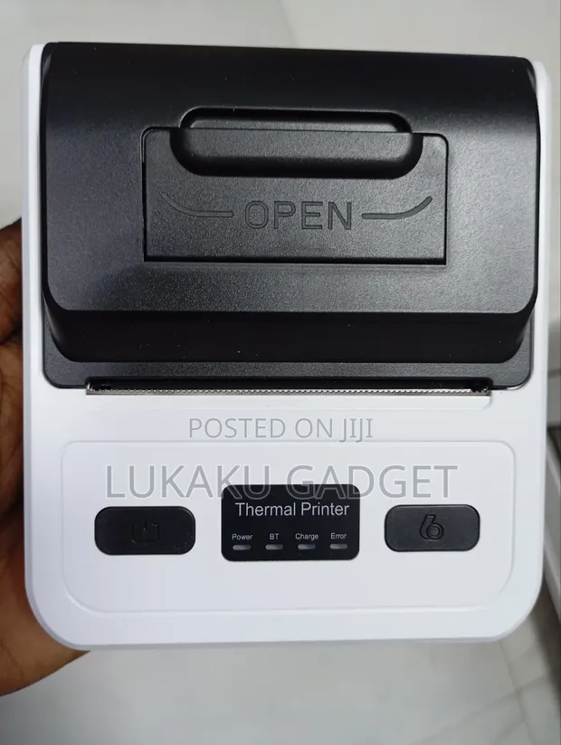 80mm Portable Mobile Thermal Printer - Bluetooth Receipt - 1