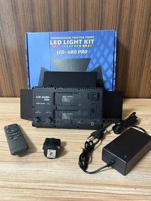 LED-680 Pro Professional Photo & Video LED Light Kit