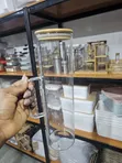 1500ML Glass Spaghetti/Pasta Storage Container with Bamboo Lid - 2
