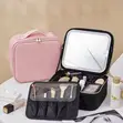LED Makeup Bag with Built-in Mirror - 1