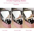 LED Makeup Bag with Built-in Mirror - 5