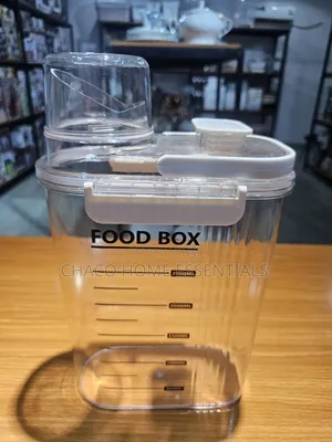 2.5L Akwatin Ajiyar Abinci Mai Rufe Sosai Tare Da Kofin Auna