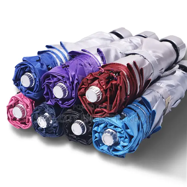 Silver Pocket Umbrella - Zane Ruwan Giya - 1