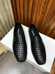 Bottega Veneta-Style Intrecciato Woven Loafers - 2