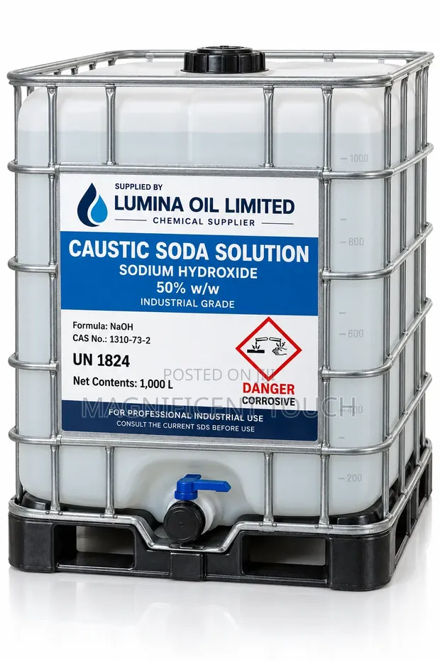 Caustic Soda Solution 50% - Lumina Oil Limited - 1