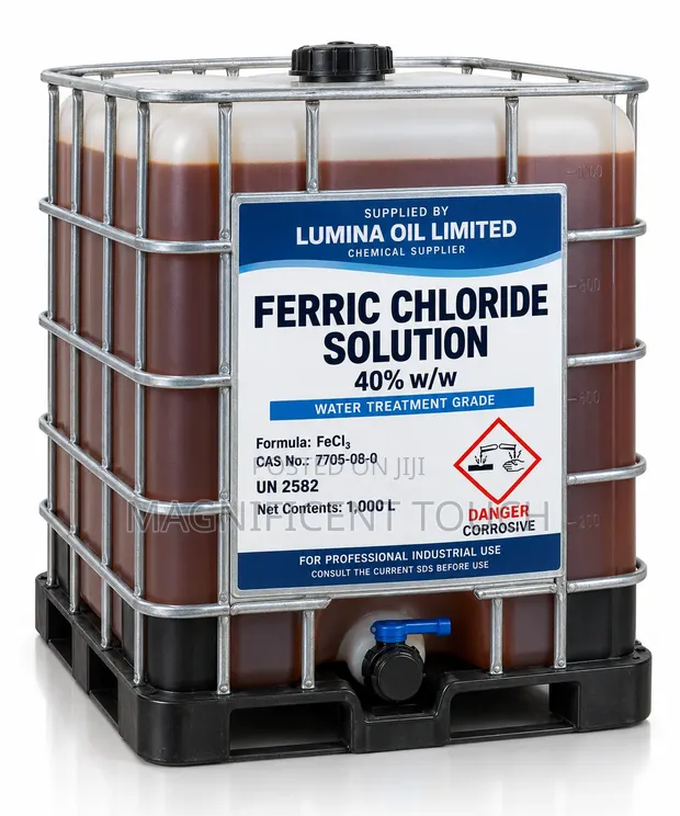 Ferric Chloride Solution 40% - Lumina Oil Limited - 1