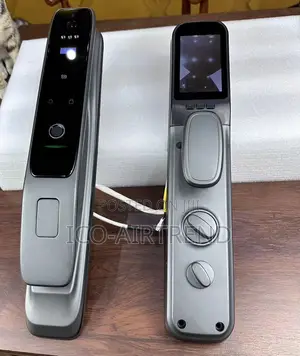 3D Cat Eye Smart Lock: Face Recognition, Fingerprint, Card, App, Remote