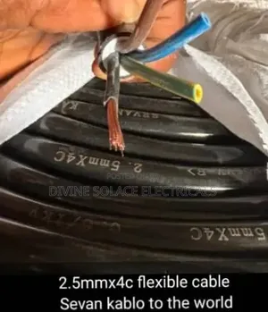 2.5mm 4 Core Flexible Cable