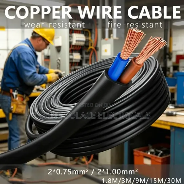 16mm 2-Core Solar Cable (Brand New) - 1