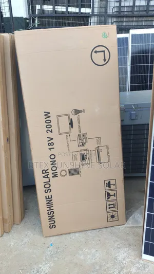 200W Sunshine Monocrystalline Solar Panel