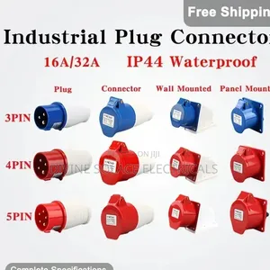 Industrial Sockets and Plugs - Brand New