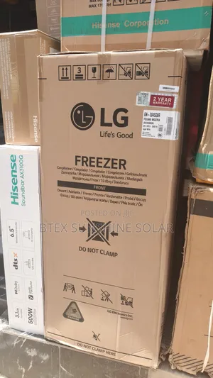 LG 198L Upright Freezer Na Kankara