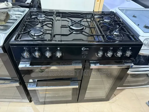 Flavel 5-Burner Gas Cooker with Double Oven - 1