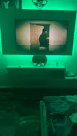 TV Console Mai Hasken LED - Fari - 2