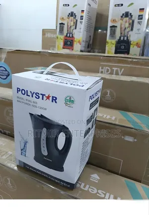 Polystar 1.8L Kettle Jirgin Lantarki Mara Igwa