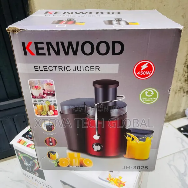 Kenwood JH-3028 Juicer Mai Amfani Da Wutar Lantarki - 450W, Gudu Biyu - 1