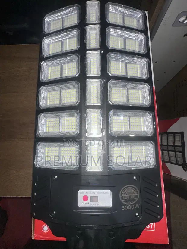 6000W Duk A Cikin Daya Hasken Titin Rana - 1