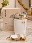 Pinkah Slim Water Bottle with Crocodile Embossed Pouch - 3