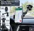 1200° Rotating Adjustable Car Phone Holder - Dashboard Mount - 3