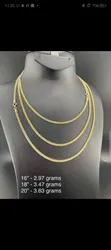 18 Karat Italian Gold Chain (750) - 3