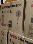Charweek Solar Rechargeable Standing Fan - 3