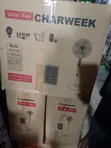 Charweek Solar Rechargeable Standing Fan - 4