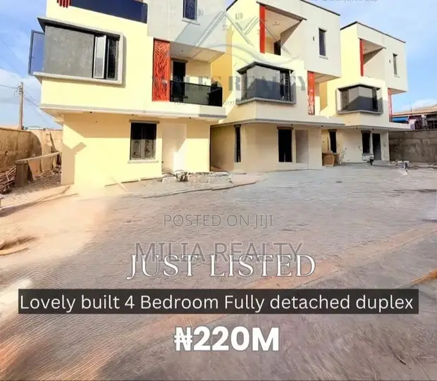 4 Bedroom Fully Detached Duplex a Ogba, Ikeja - 1