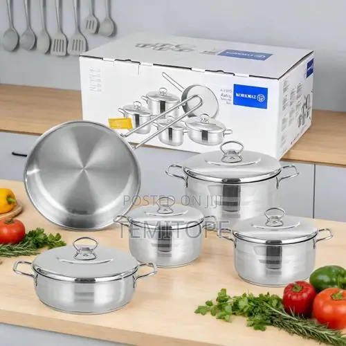 Korkmaz Pro Astra 5-Piece Stainless Steel Pot Set - 1