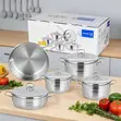 Korkmaz Pro Astra 5-Piece Stainless Steel Pot Set - 1