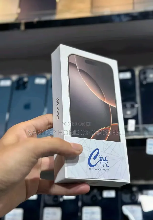 New Apple iPhone 16 Pro Max 256GB Gold - 1