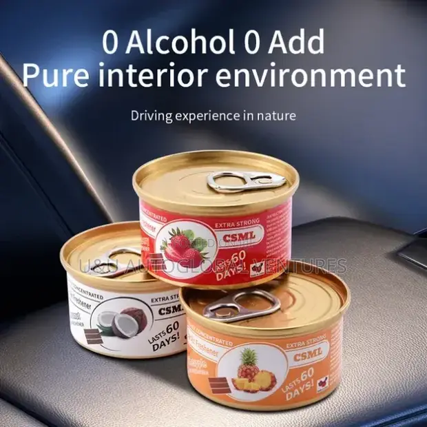 Aluminum Alloy Canned Car Air Freshener - 1