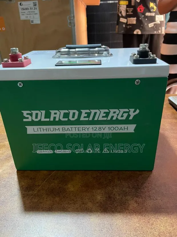 Solaco Energy Lithium Ion Baturi 1.3kWh 12V 100Ah - 1
