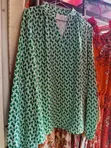 AKT Clothing Women's Red Chiffon Blouse XXL - 4