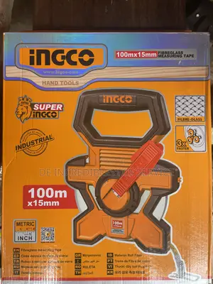 Ingco 100m Fiberglass Measurement Tape