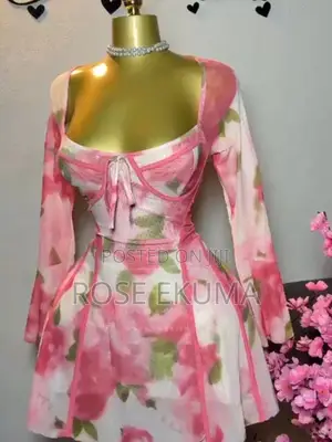 Zara Chiffon Short Dress - Brand New