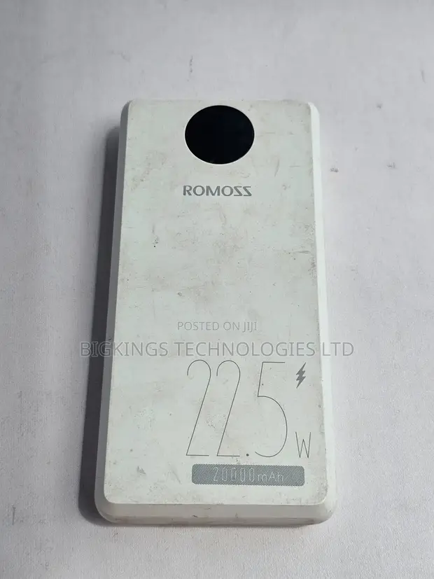 Amfani Da Fari Romoss SW20PF 20000mAh 22.5W Power Bank Mai Sauri - 1