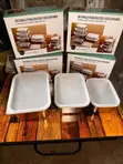 Kayan Ajiya Abinci 3pcs na Bakin Karfe - 1
