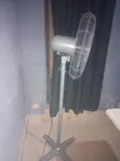 Ox Standing Fan - Silver - 2