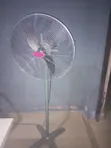 Ox Standing Fan - Silver - 3