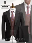 Daro 3 Piece Suit Na Maza Launi Buhu - 2